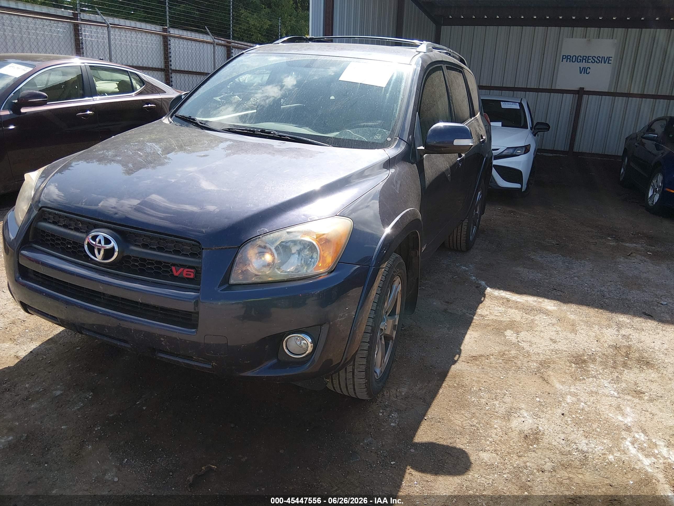 2009 Toyota Rav4 Sport V6 Gray vin: JTMBK32V695072933