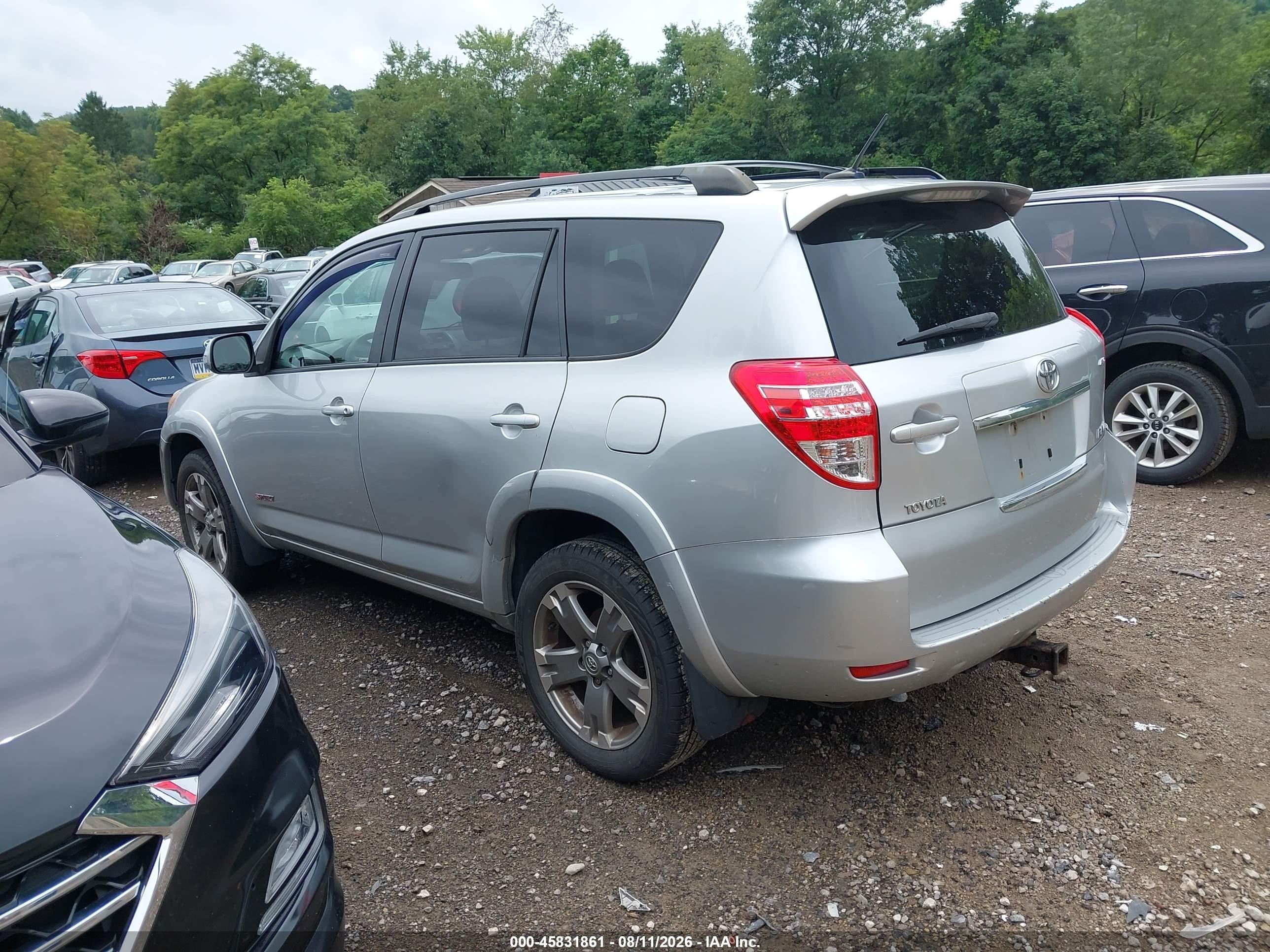 2009 Toyota Rav4 Sport V6 Серебряный vin: JTMBK32V695081857