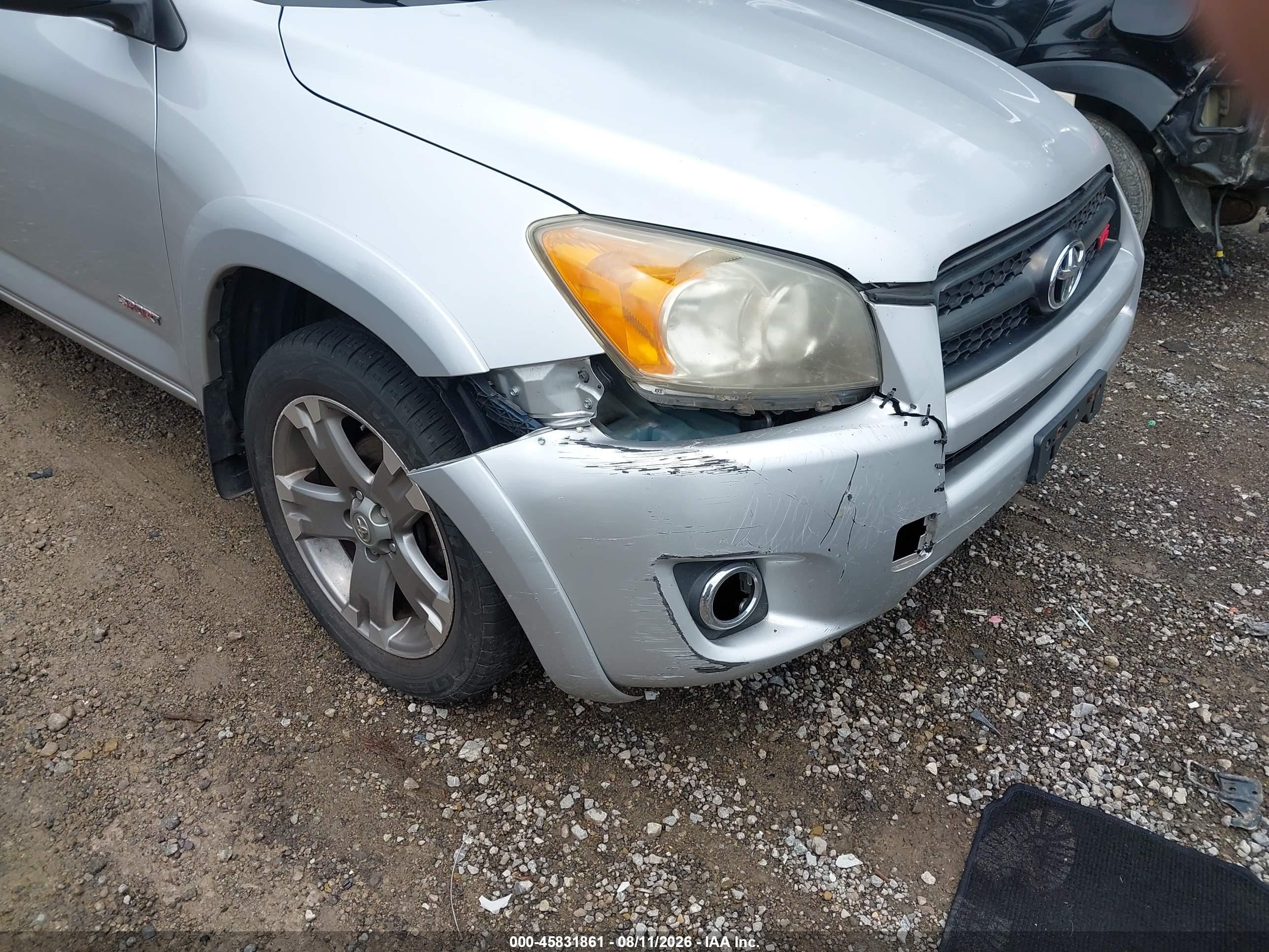 2009 Toyota Rav4 Sport V6 Серебряный vin: JTMBK32V695081857