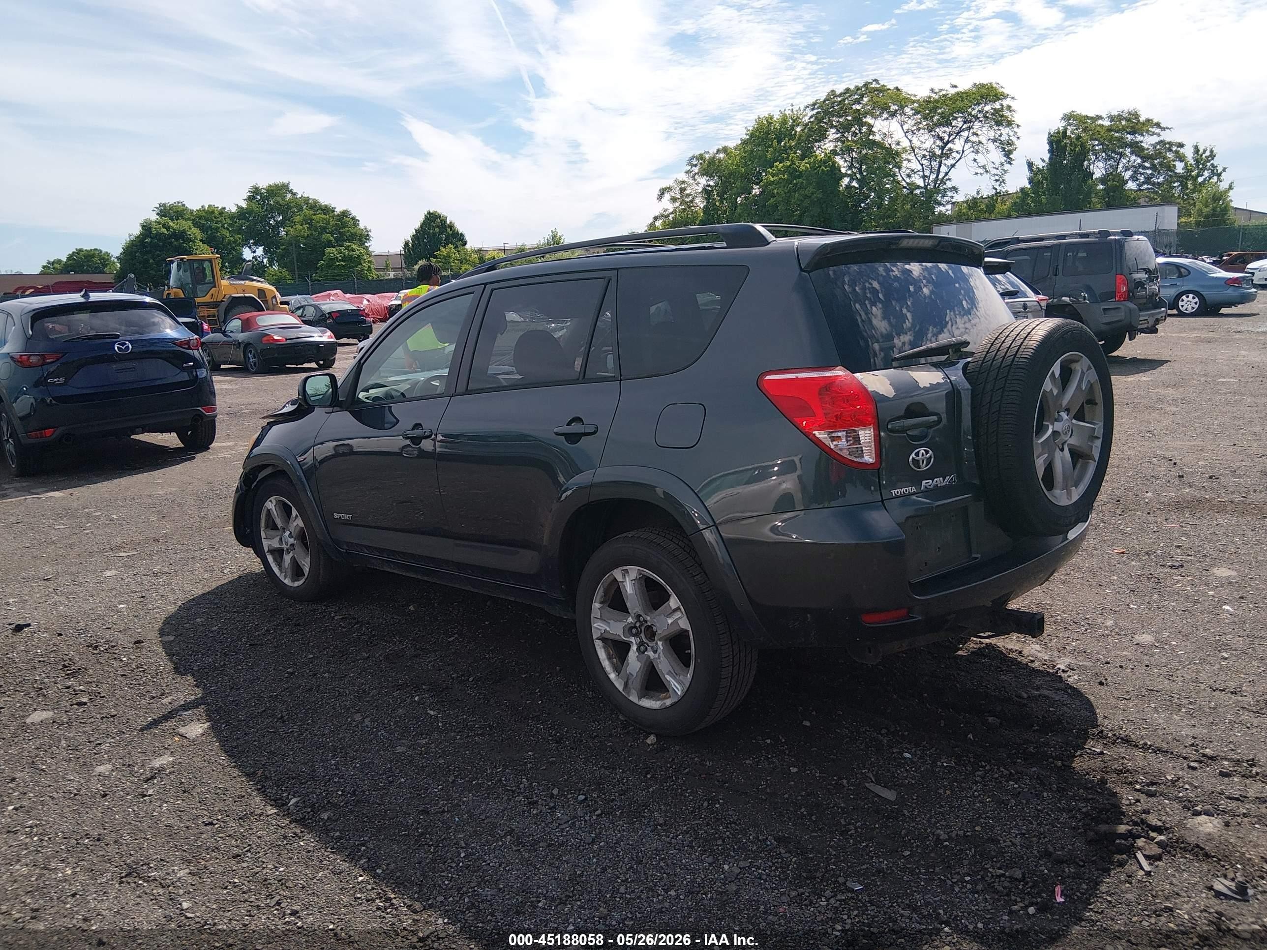 2006 Toyota Rav4 Sport V6 Dark Blue vin: JTMBK32V765005155