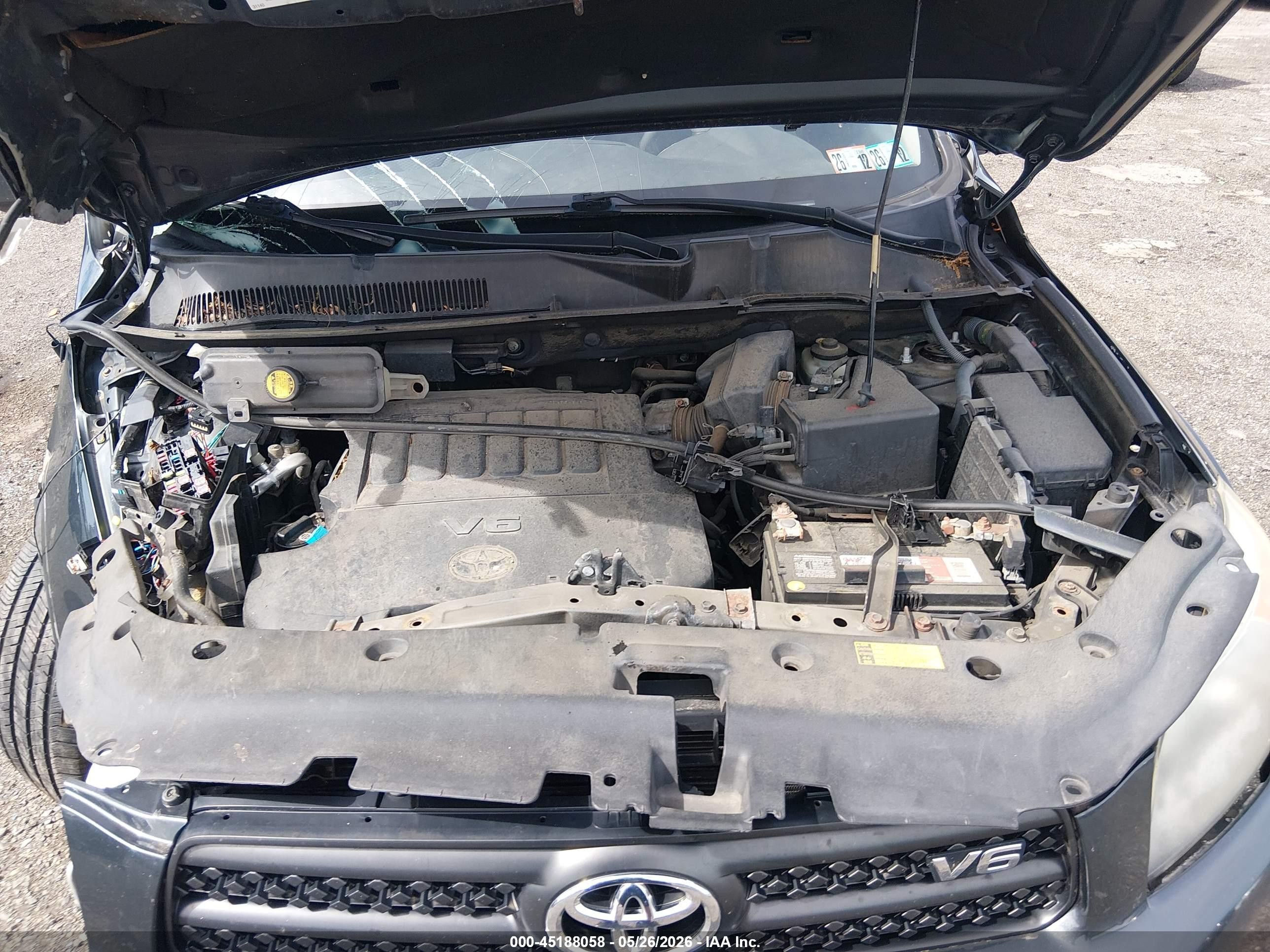 2006 Toyota Rav4 Sport V6 Dark Blue vin: JTMBK32V765005155