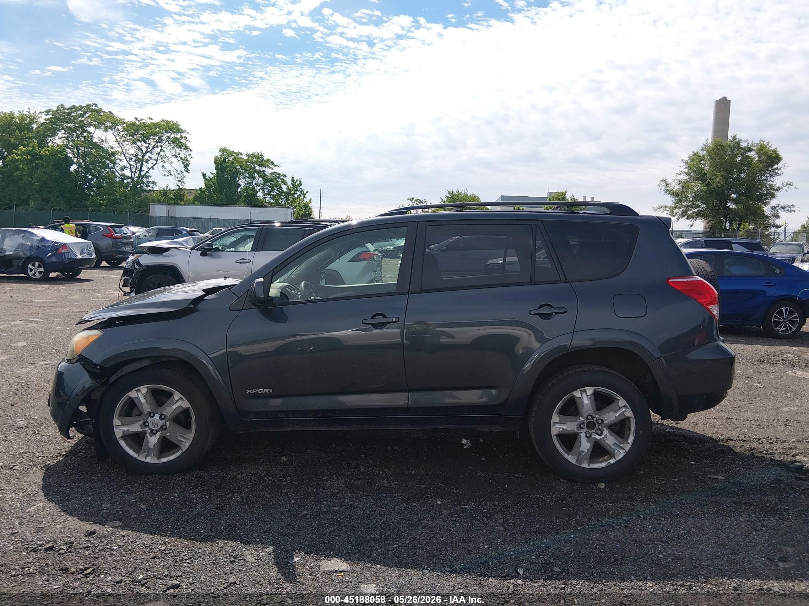 2006 Toyota Rav4 Sport V6 Dark Blue vin: JTMBK32V765005155