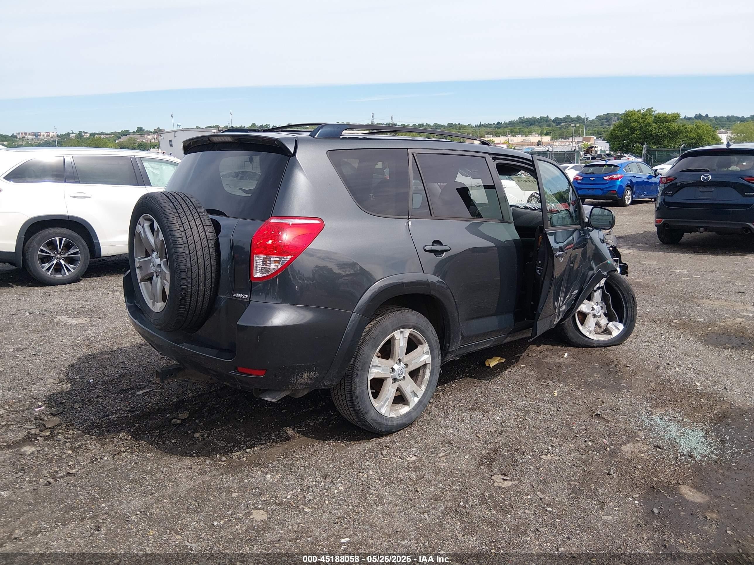 2006 Toyota Rav4 Sport V6 Dark Blue vin: JTMBK32V765005155