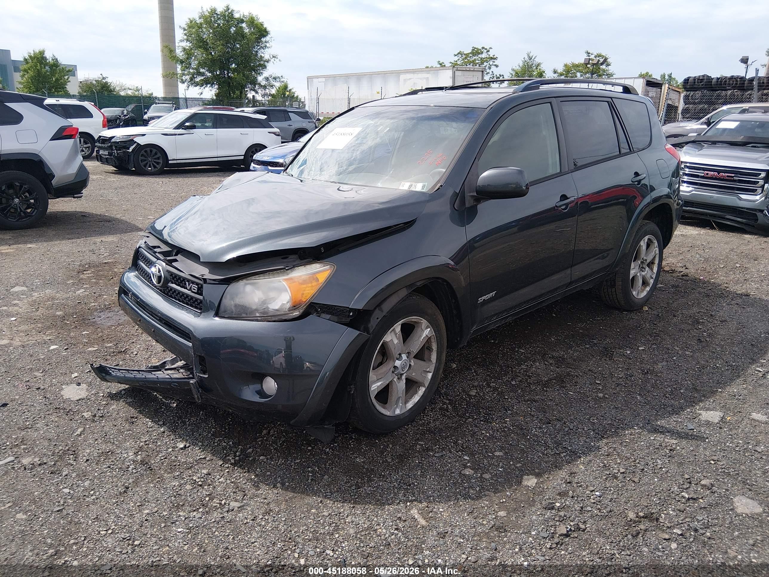 2006 Toyota Rav4 Sport V6 Dark Blue vin: JTMBK32V765005155