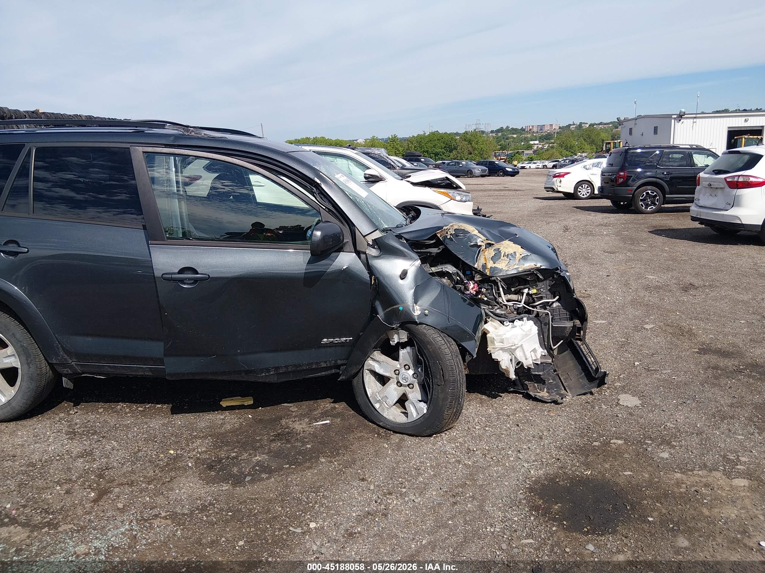 2006 Toyota Rav4 Sport V6 Dark Blue vin: JTMBK32V765005155