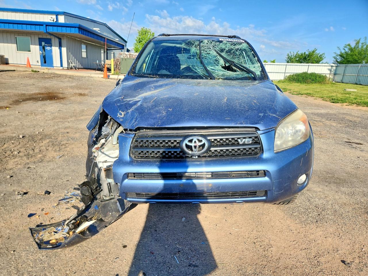 2007 Toyota Rav4 Sport Синий vin: JTMBK32V775017209