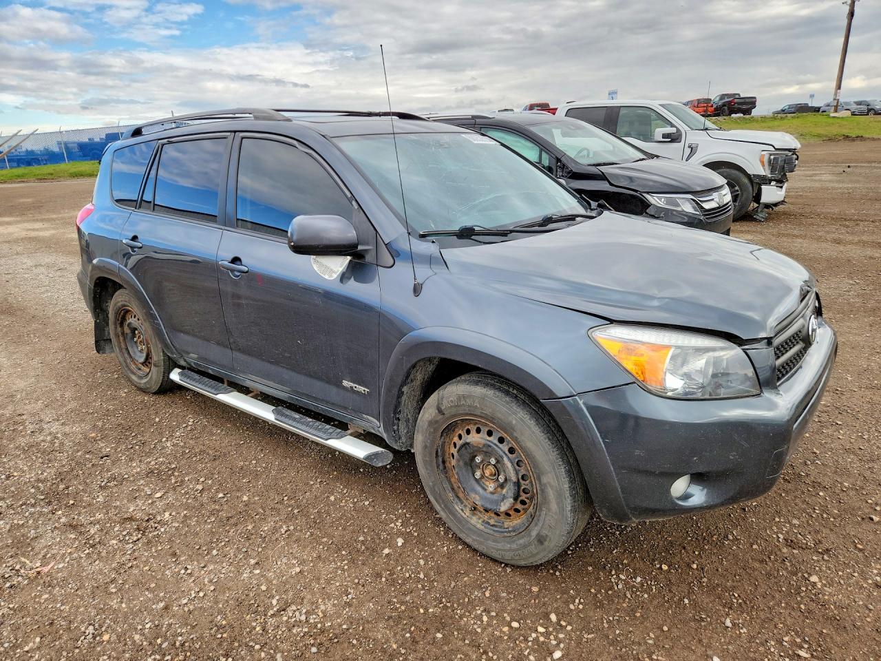 2007 Toyota Rav4 Sport Gray vin: JTMBK32V776010996