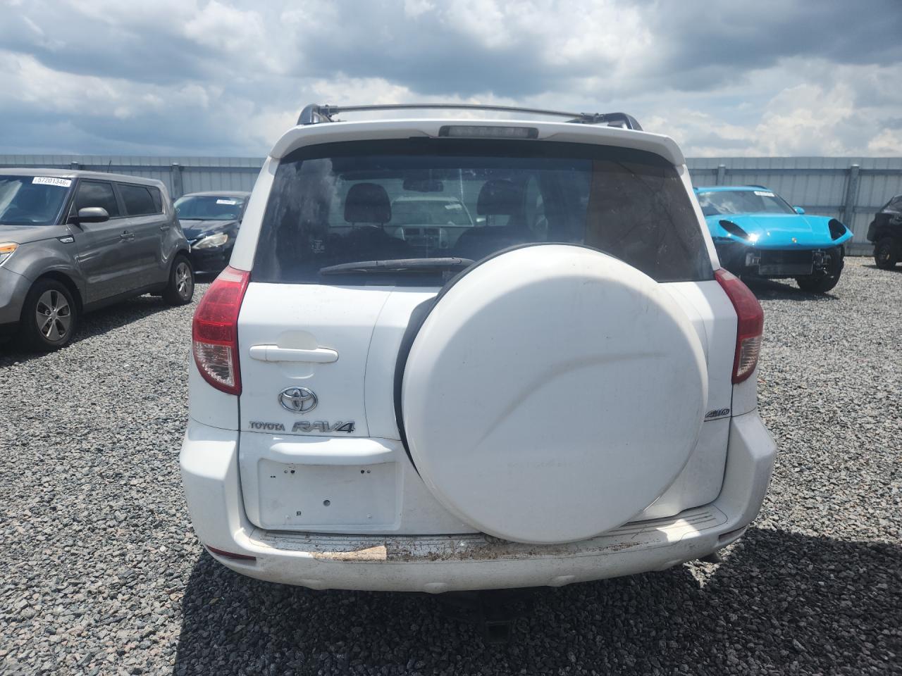 2008 Toyota Rav4 Sport White vin: JTMBK32V785043830