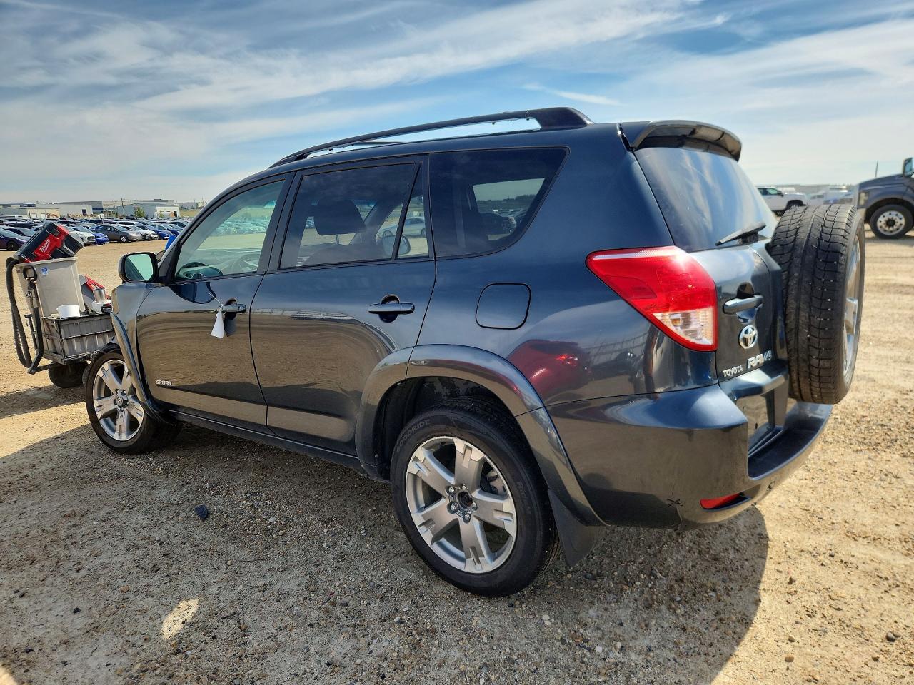 2008 Toyota Rav4 Sport Gray vin: JTMBK32V786043496