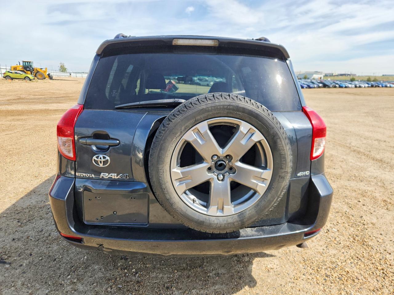 2008 Toyota Rav4 Sport Gray vin: JTMBK32V786043496