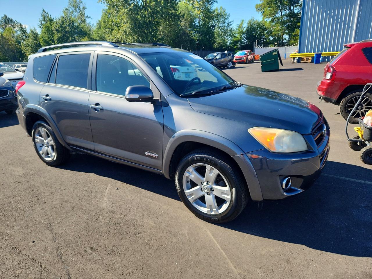 2009 Toyota Rav4 Sport Gray vin: JTMBK32V795074819
