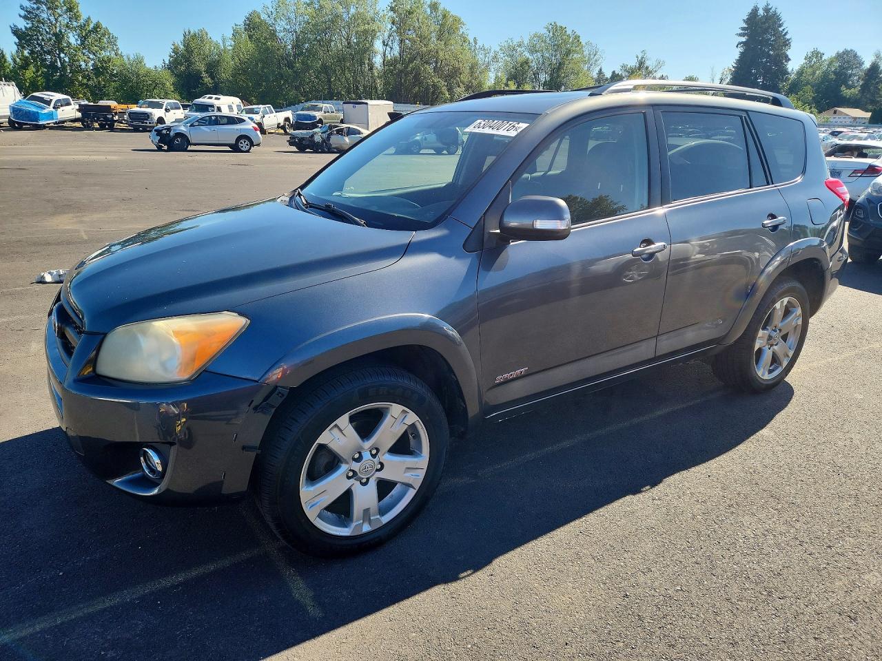 2009 Toyota Rav4 Sport Gray vin: JTMBK32V795074819