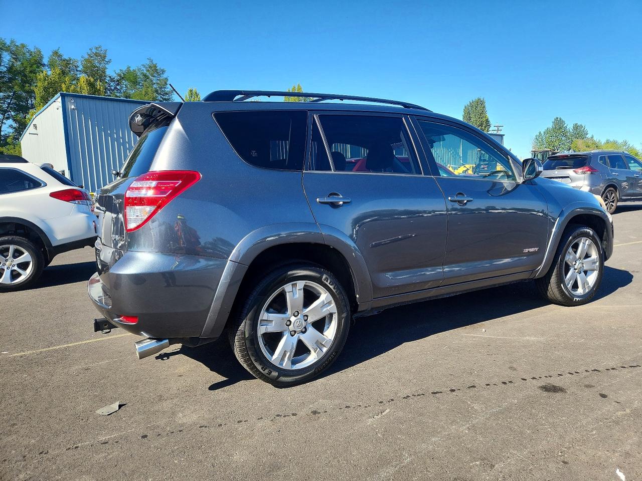 2009 Toyota Rav4 Sport Gray vin: JTMBK32V795074819
