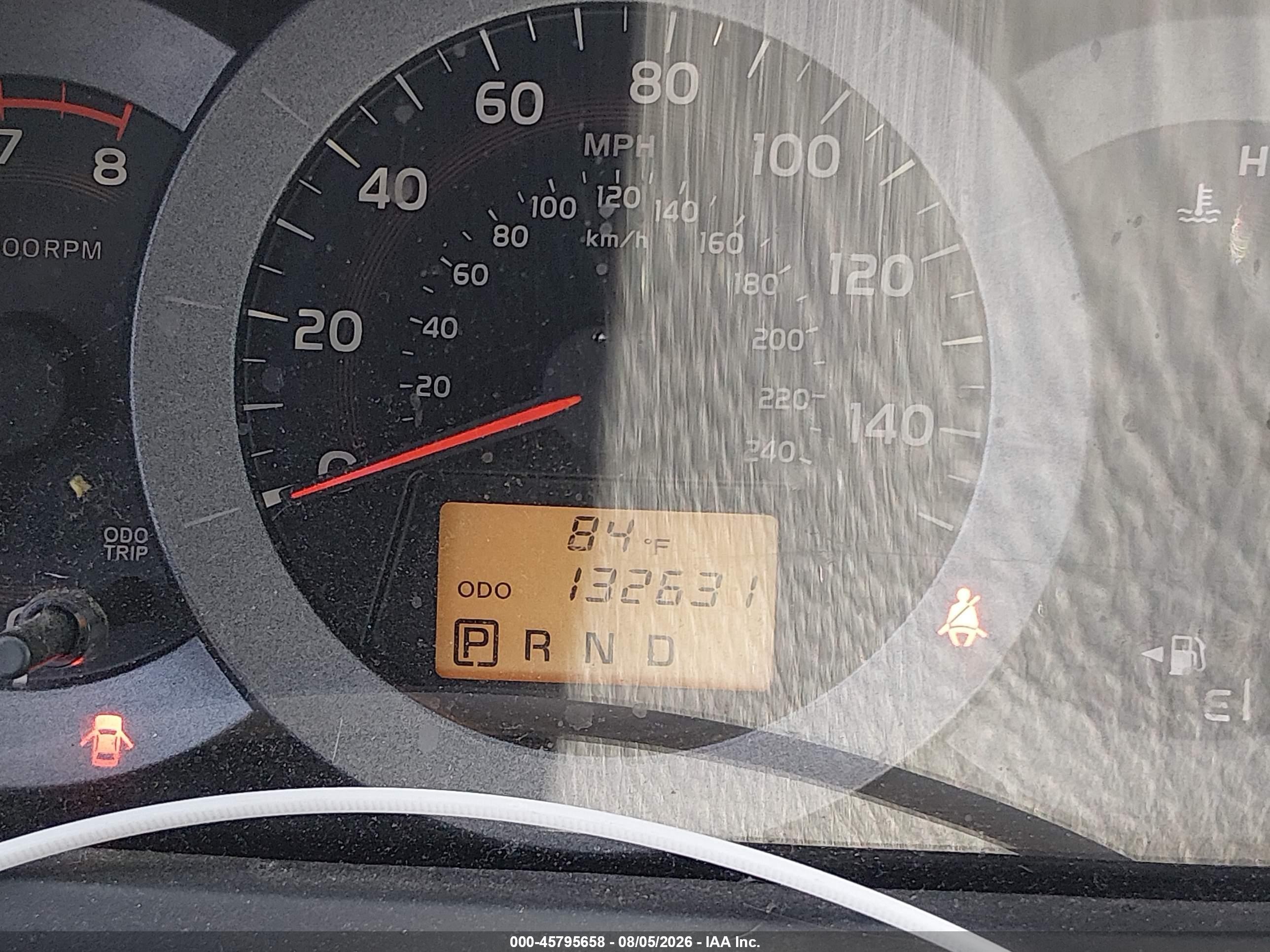 2009 Toyota Rav4 Sport V6 Red vin: JTMBK32V795082354