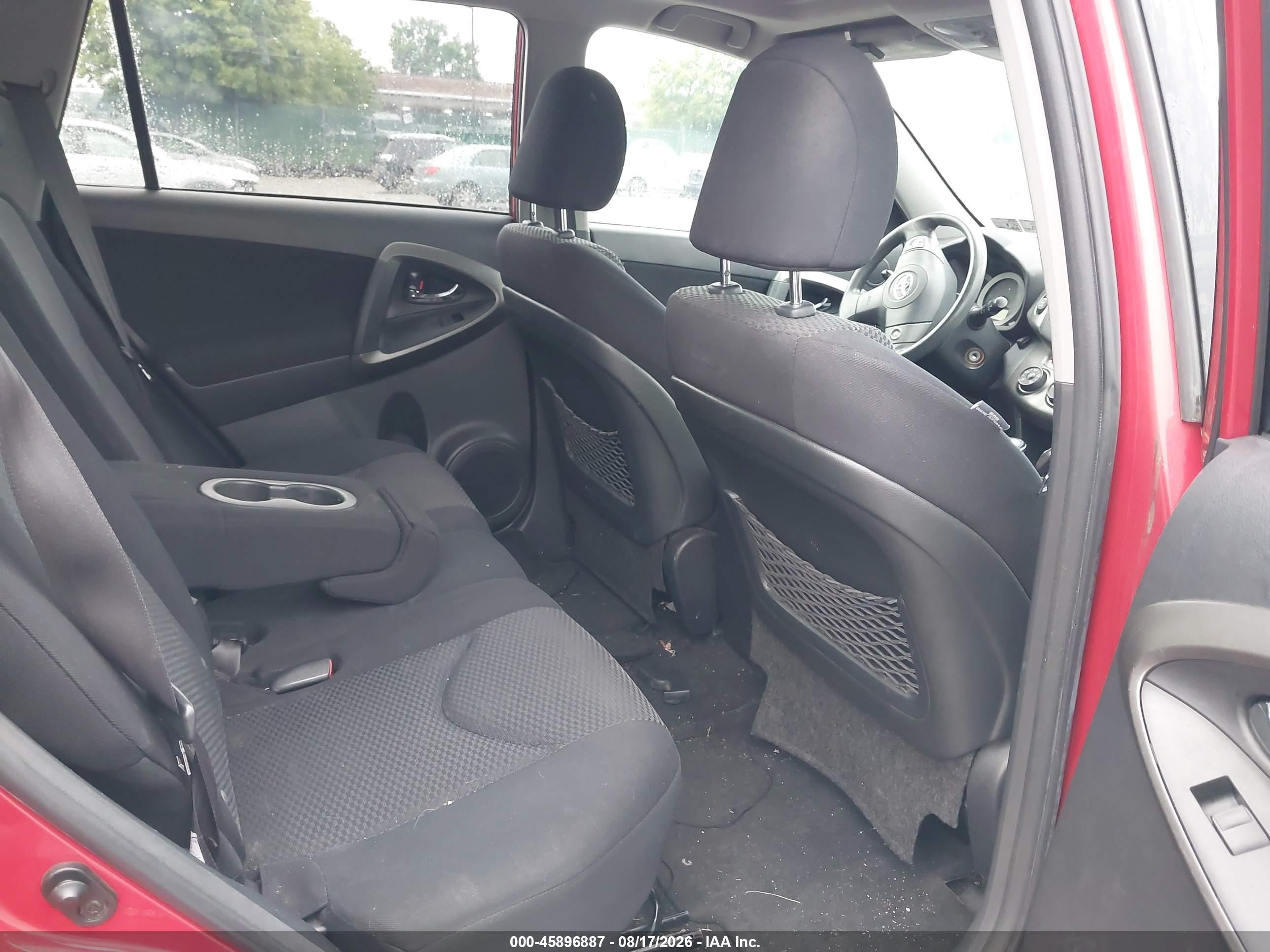 2009 Toyota Rav4 Sport V6 Red vin: JTMBK32V795082368