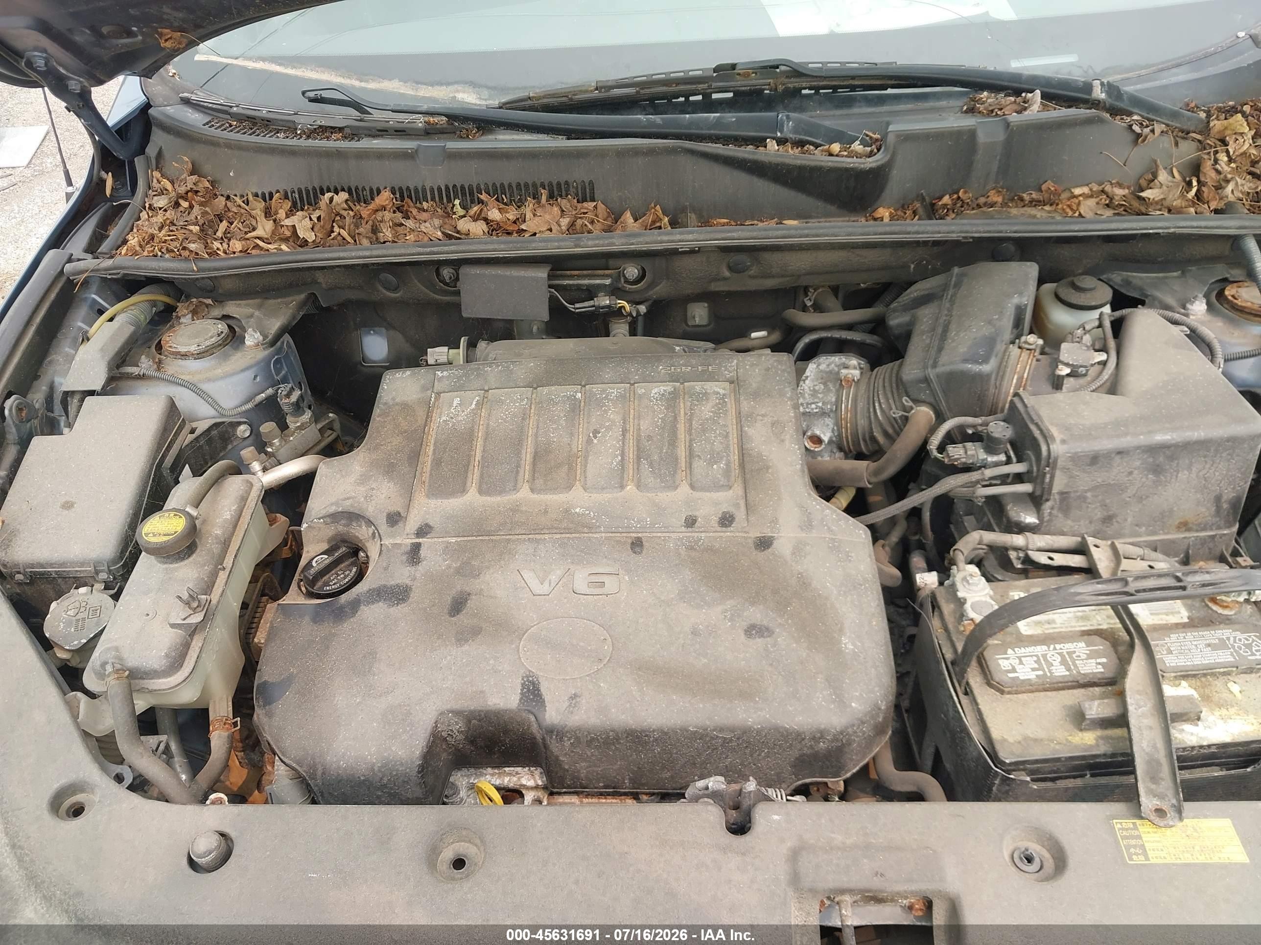 2006 Toyota Rav4 Sport V6 Blue vin: JTMBK32V866003487