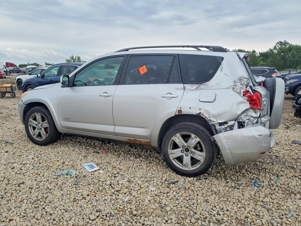 2007 Toyota Rav4 Sport Silver vin: JTMBK32V875030387