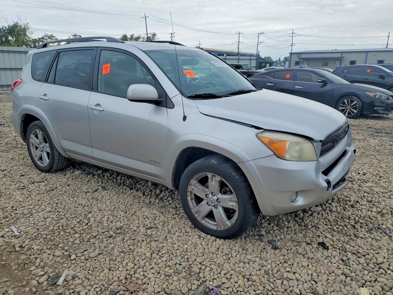 2007 Toyota Rav4 Sport Silver vin: JTMBK32V875030387