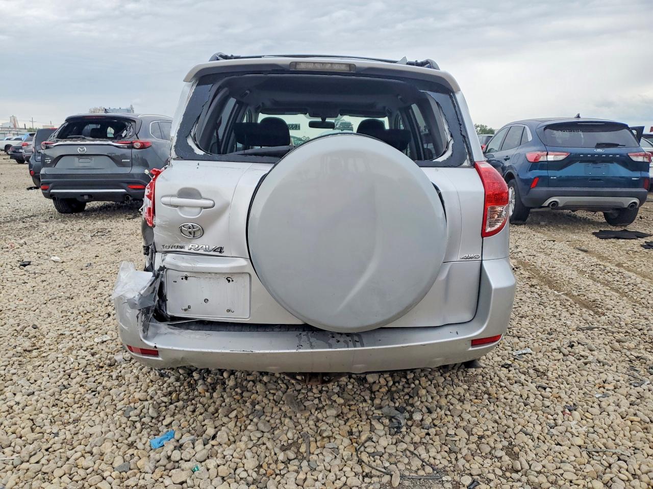 2007 Toyota Rav4 Sport Silver vin: JTMBK32V875030387