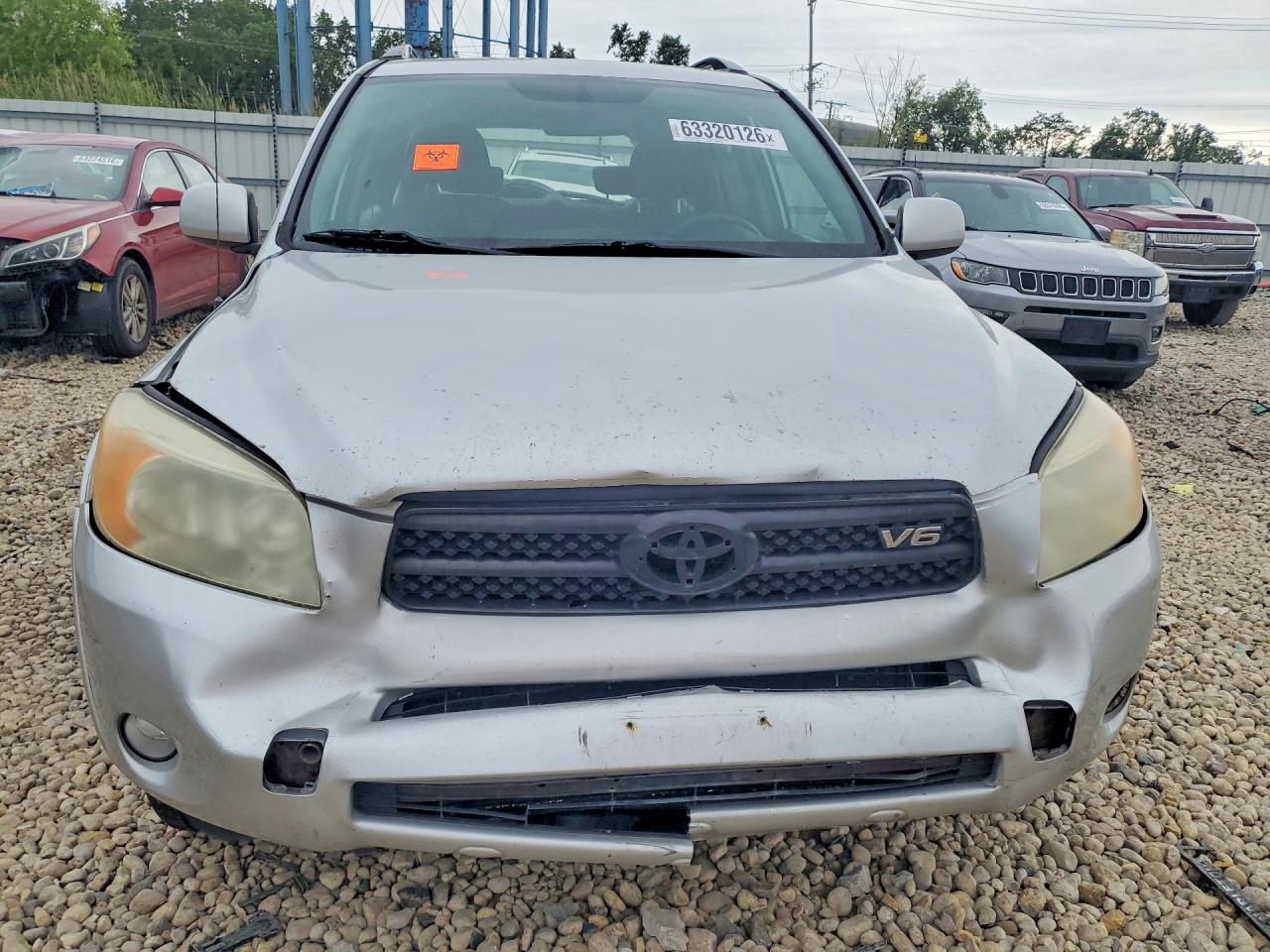2007 Toyota Rav4 Sport Silver vin: JTMBK32V875030387