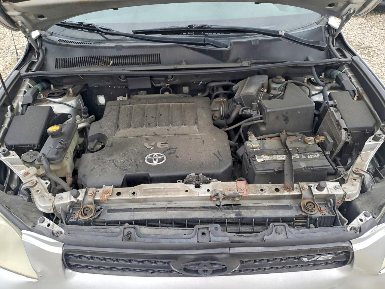 2007 Toyota Rav4 Sport Silver vin: JTMBK32V875030387
