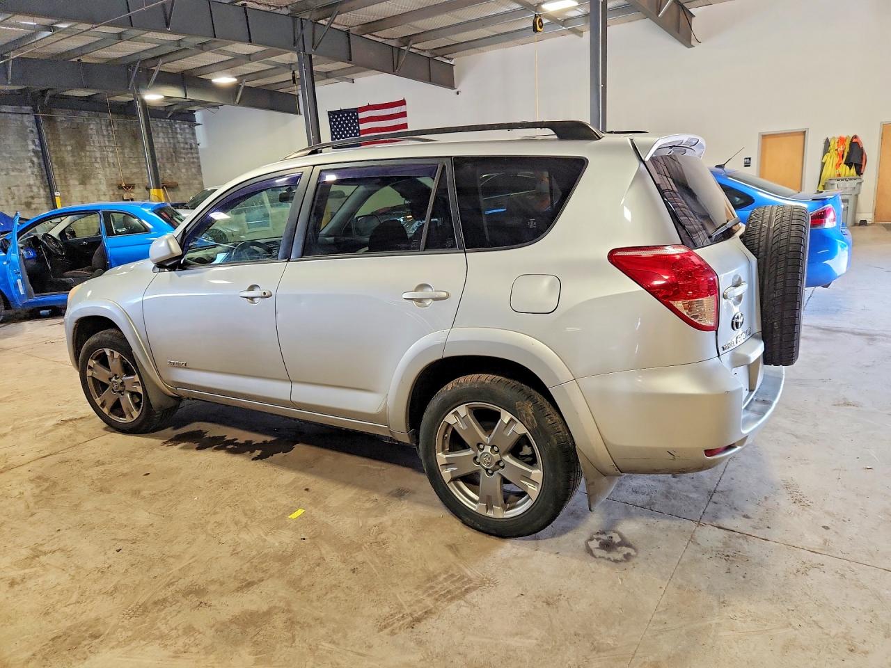 2008 Toyota Rav4 Sport Silver vin: JTMBK32V885056375