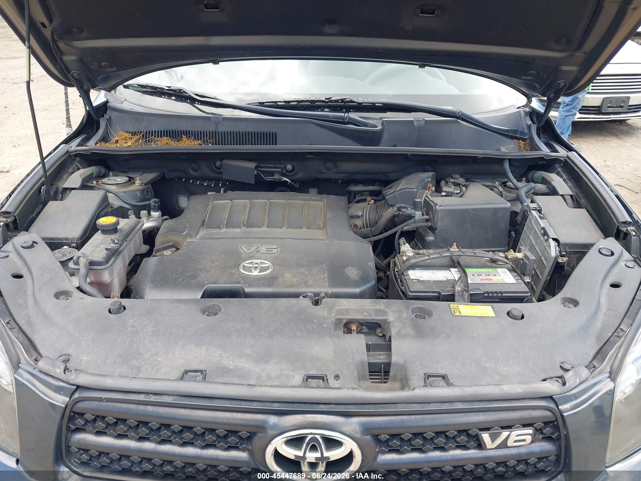 2008 Toyota Rav4 Sport V6 Gray vin: JTMBK32V885058269
