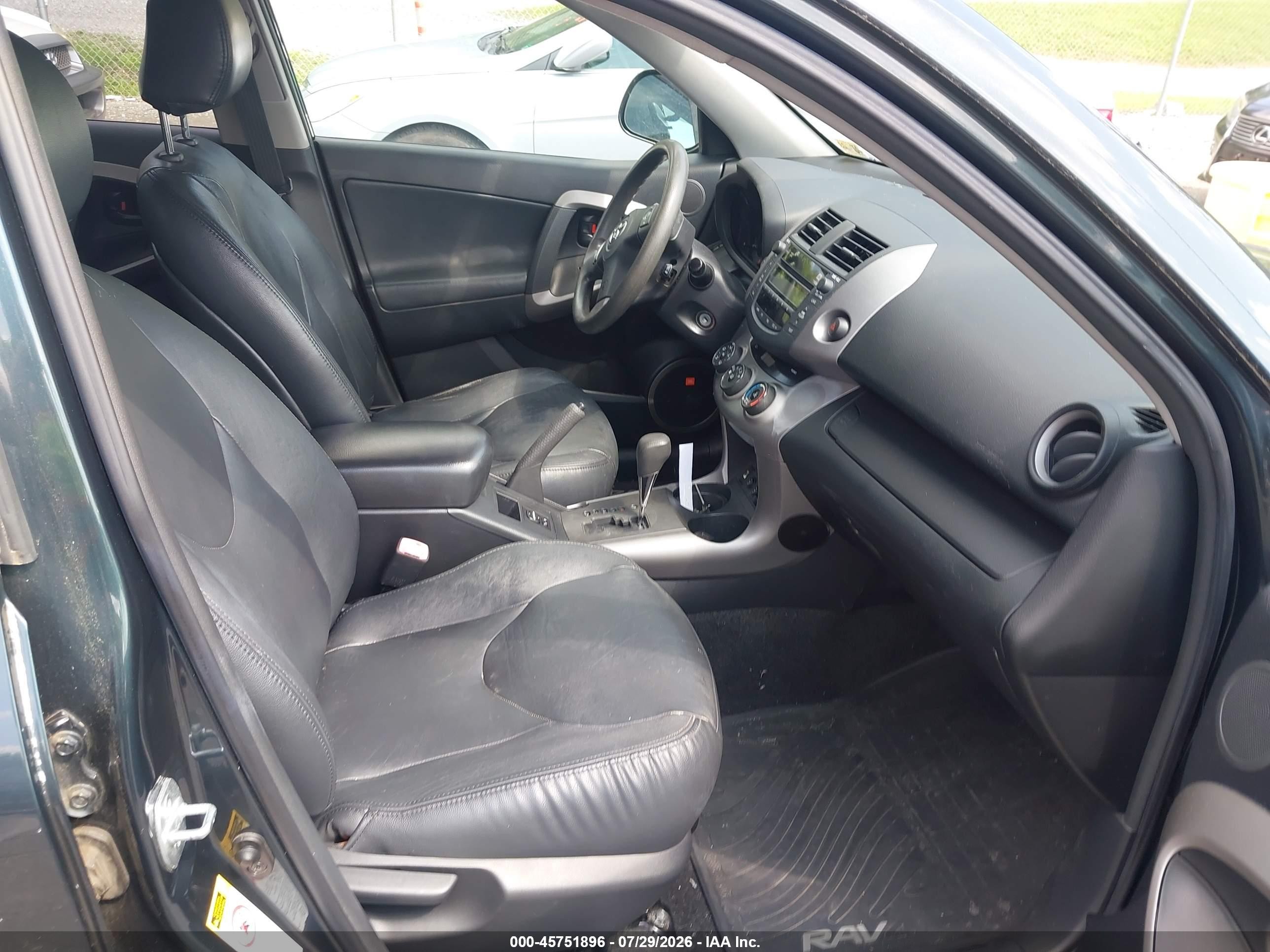 2008 Toyota Rav4 Sport V6 Black vin: JTMBK32V885070423