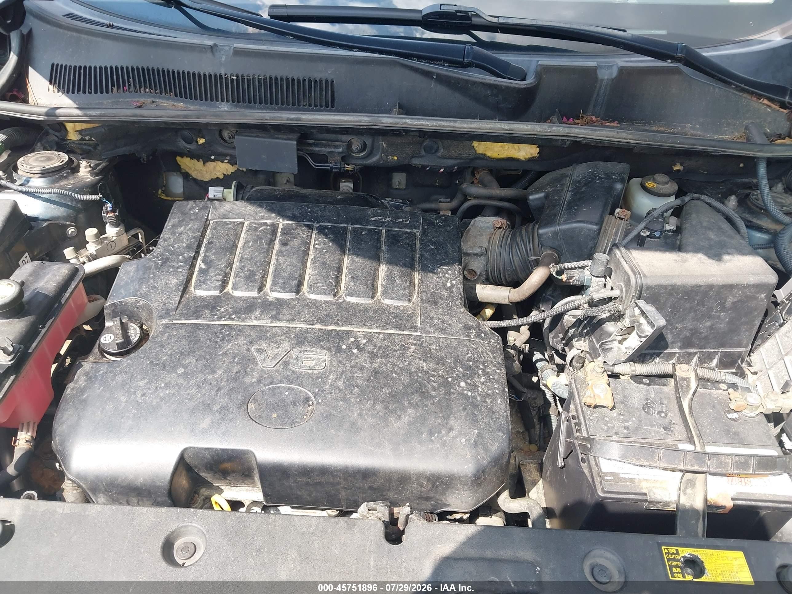 2008 Toyota Rav4 Sport V6 Black vin: JTMBK32V885070423