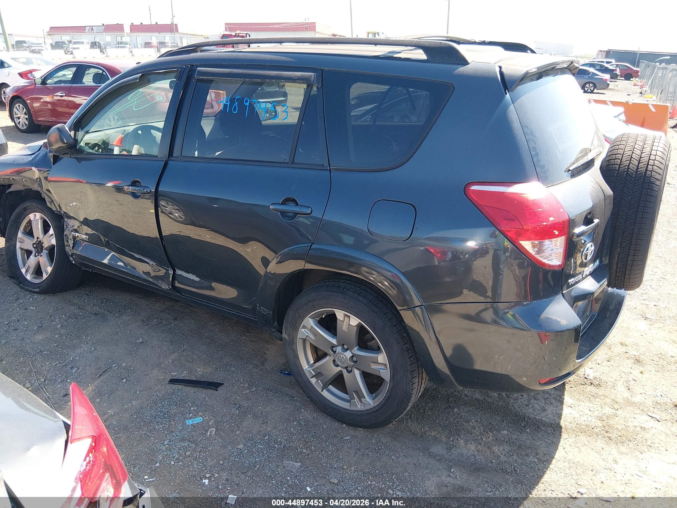 2008 Toyota Rav4 Sport V6 Gray vin: JTMBK32V886035519
