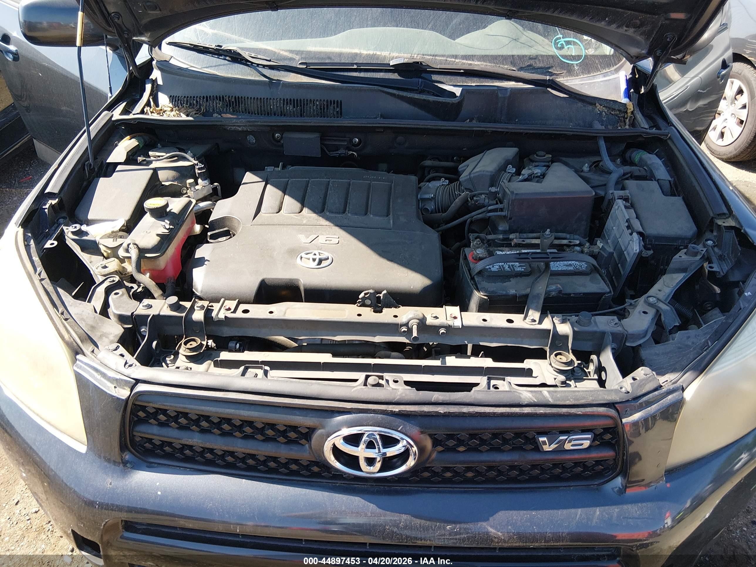 2008 Toyota Rav4 Sport V6 Gray vin: JTMBK32V886035519
