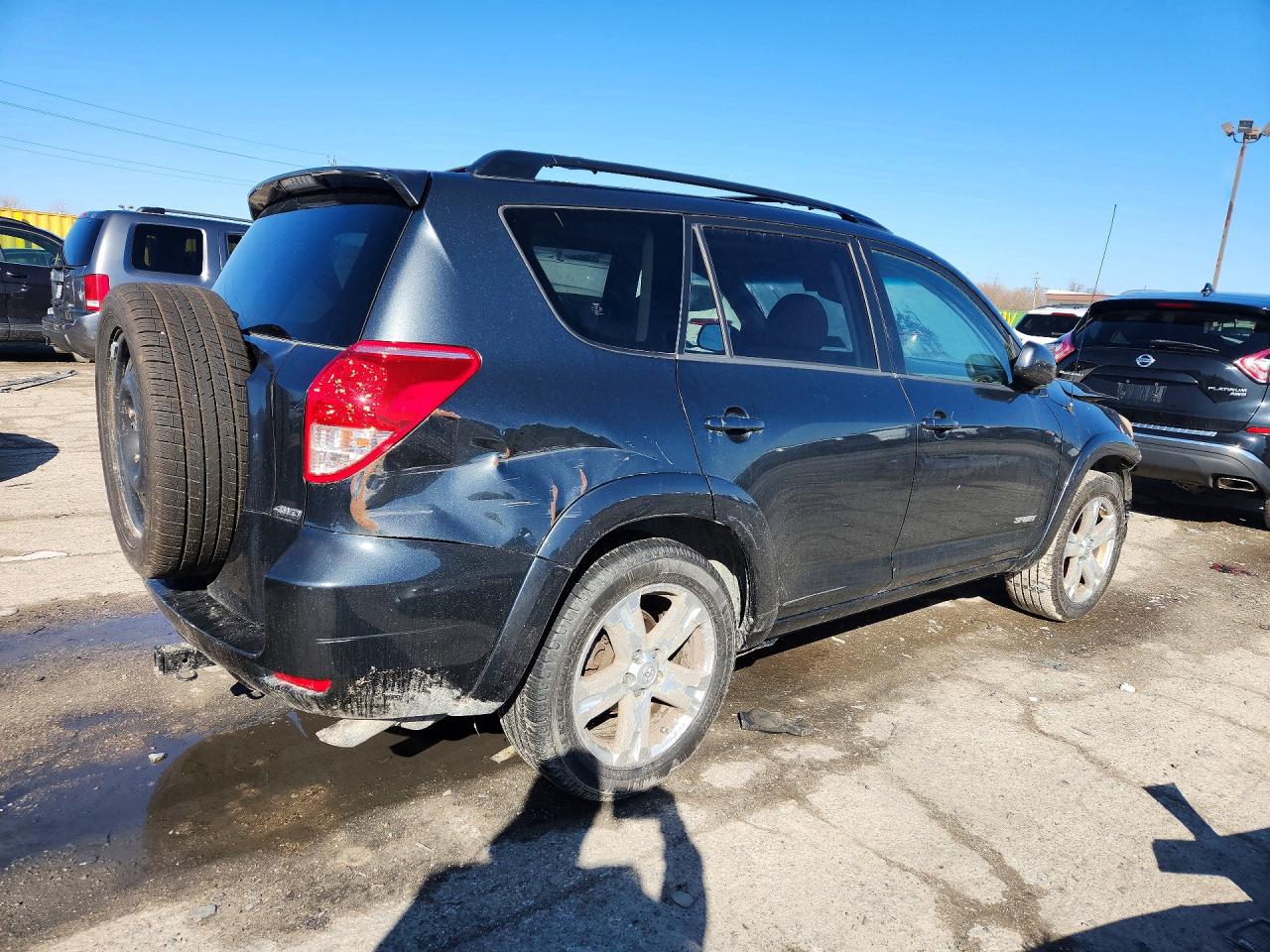 2007 Toyota Rav4 Sport Gray vin: JTMBK32V975015381