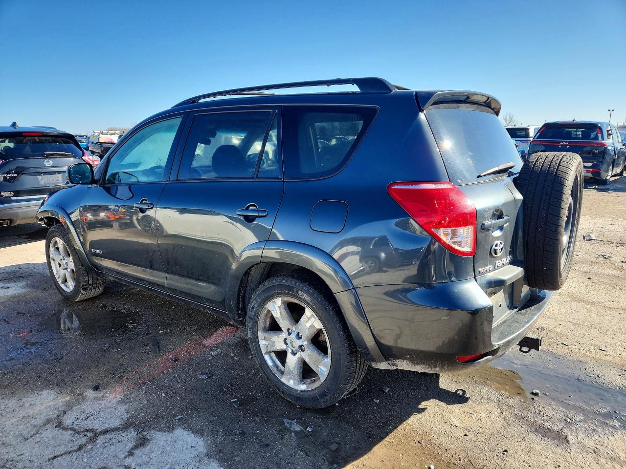 2007 Toyota Rav4 Sport Gray vin: JTMBK32V975015381