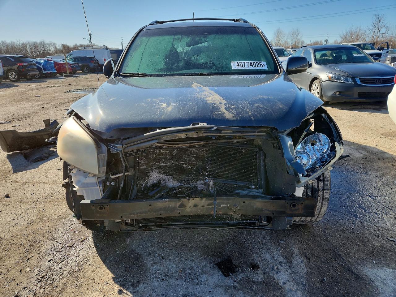 2007 Toyota Rav4 Sport Gray vin: JTMBK32V975015381