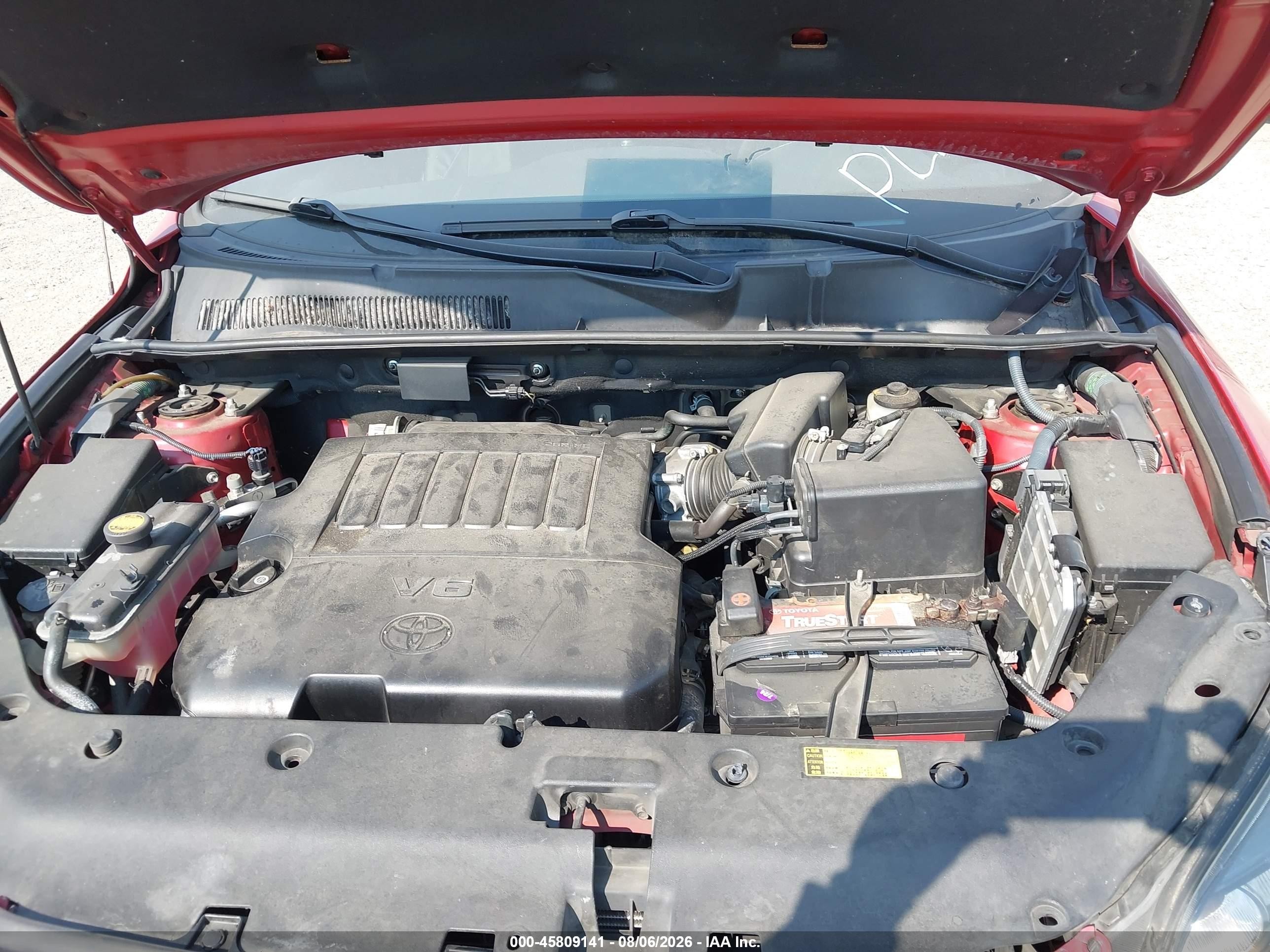 2007 Toyota Rav4 Sport Red vin: JTMBK32V976022129