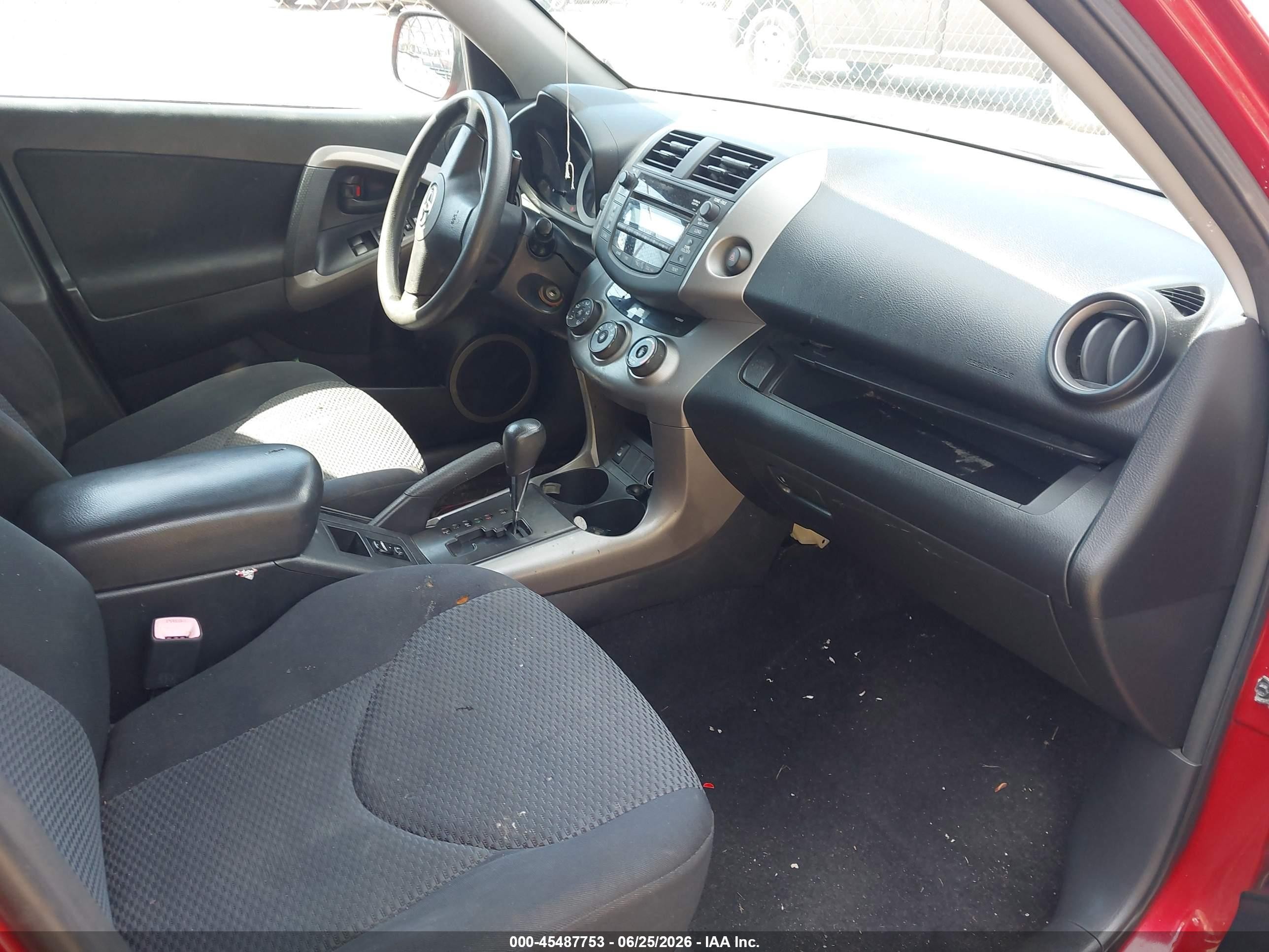 2008 Toyota Rav4 Sport V6 Red vin: JTMBK32V986028448