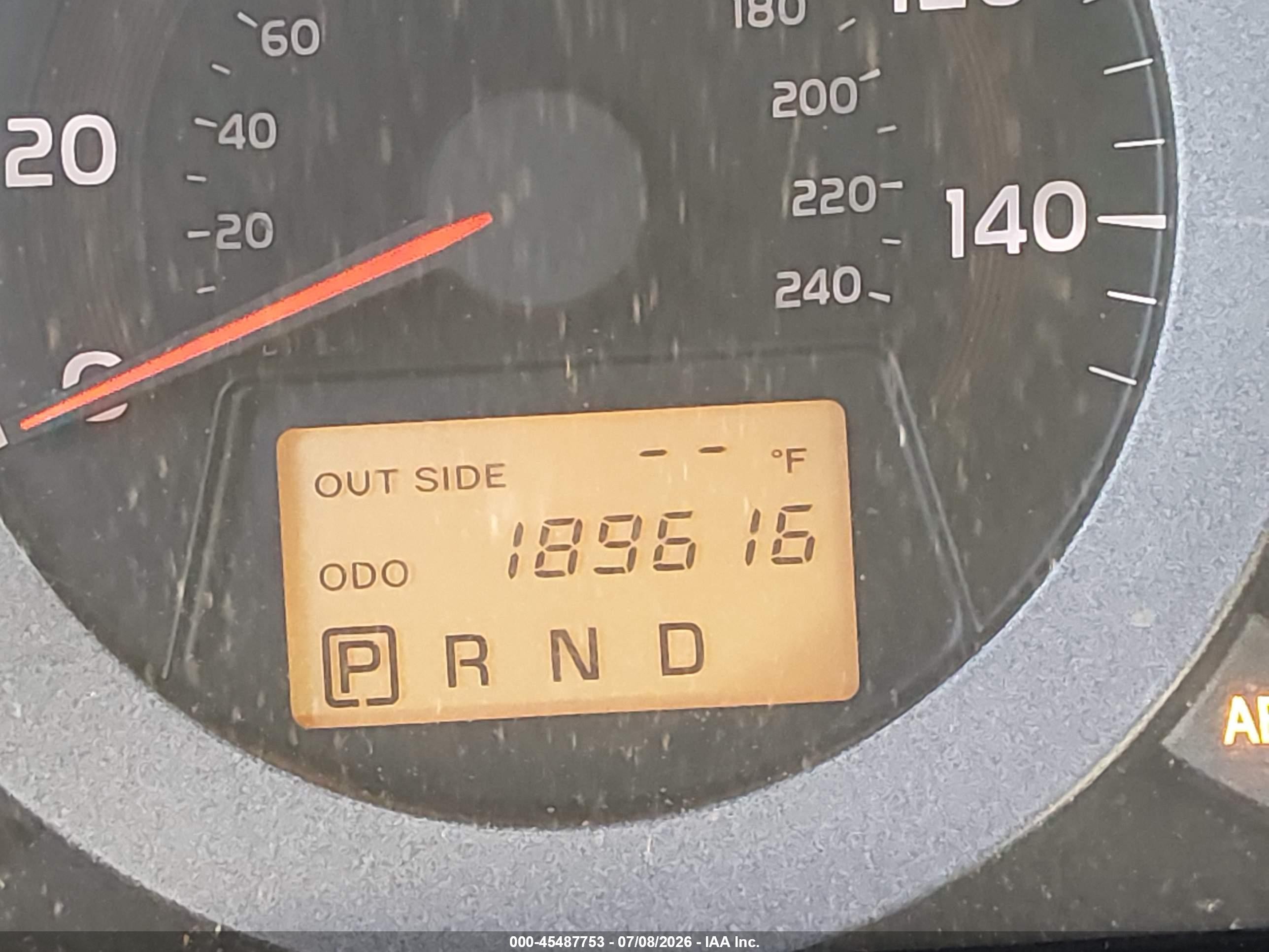 2008 Toyota Rav4 Sport V6 Red vin: JTMBK32V986028448