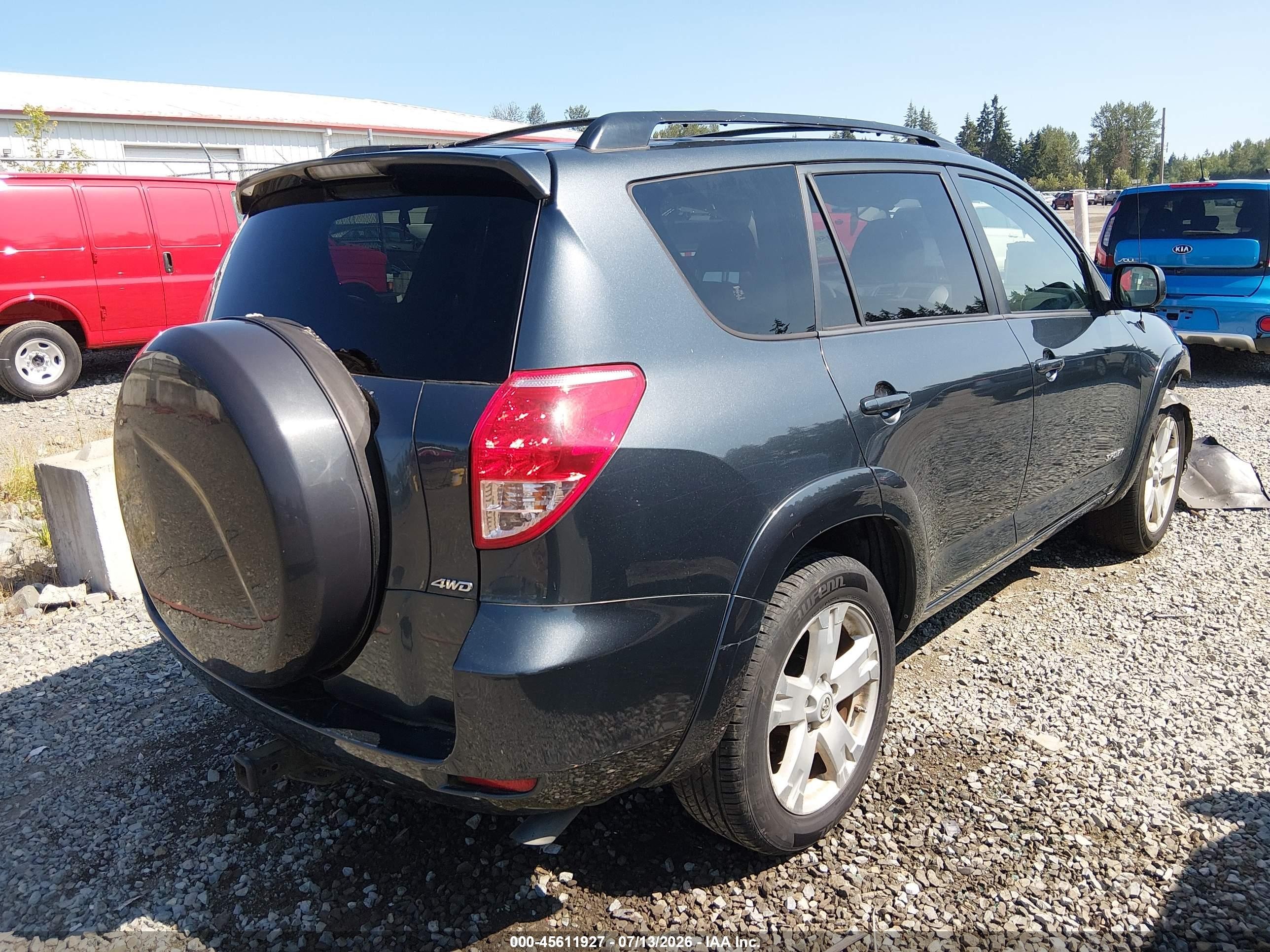 2006 Toyota Rav4 Sport V6 Gray vin: JTMBK32VX66009775