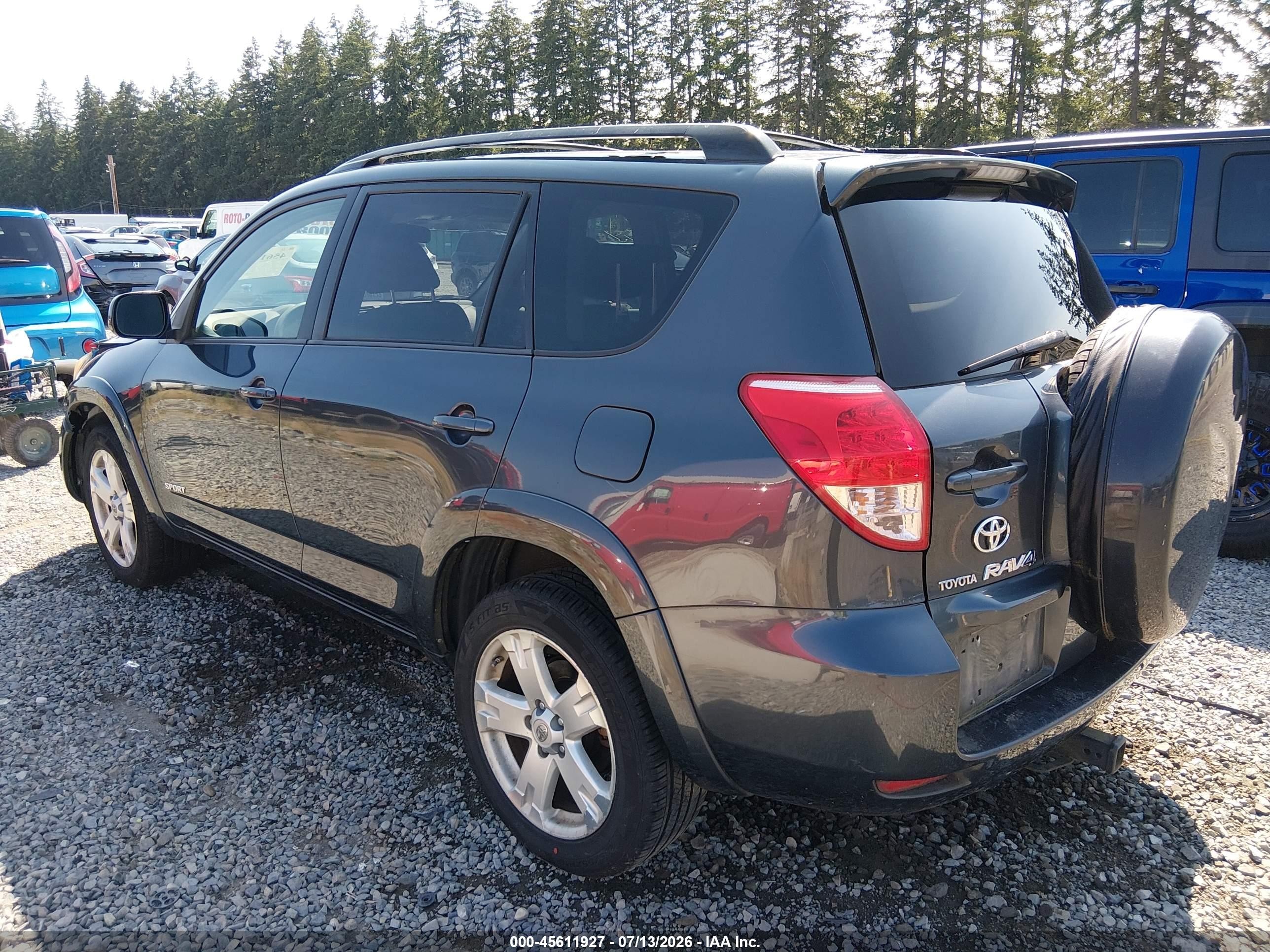 2006 Toyota Rav4 Sport V6 Gray vin: JTMBK32VX66009775