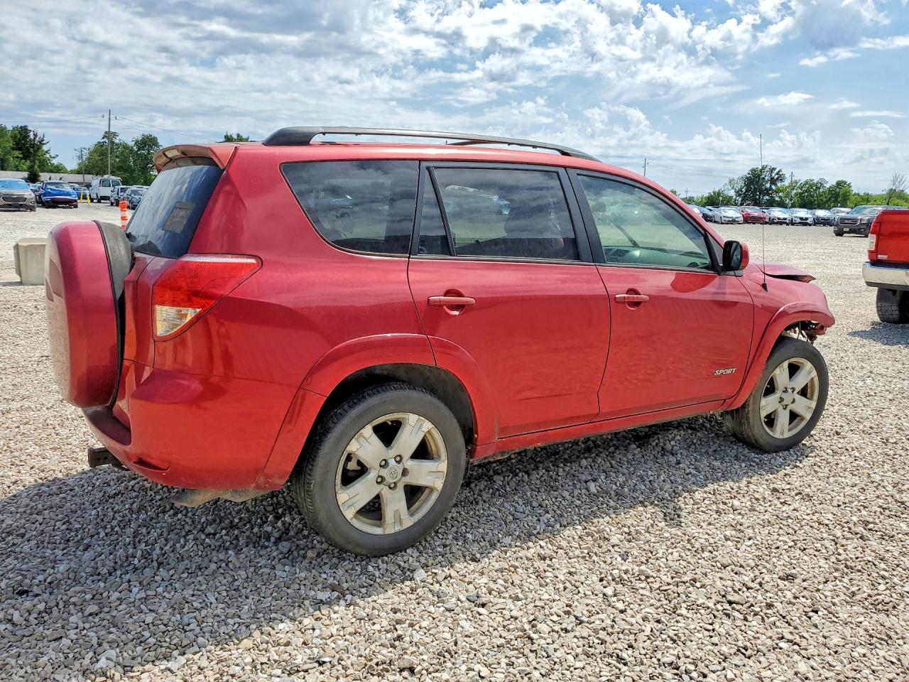 2006 Toyota Rav4 Sport Red vin: JTMBK32VX66009825