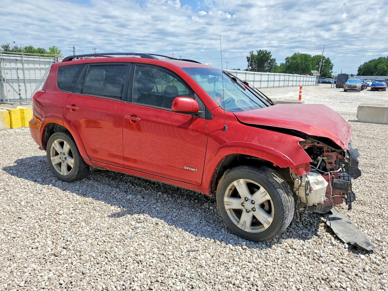 2006 Toyota Rav4 Sport Red vin: JTMBK32VX66009825