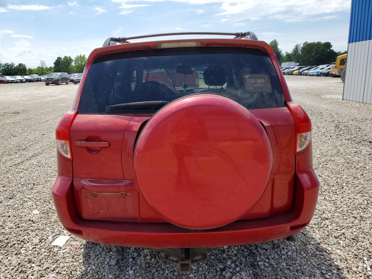 2006 Toyota Rav4 Sport Red vin: JTMBK32VX66009825