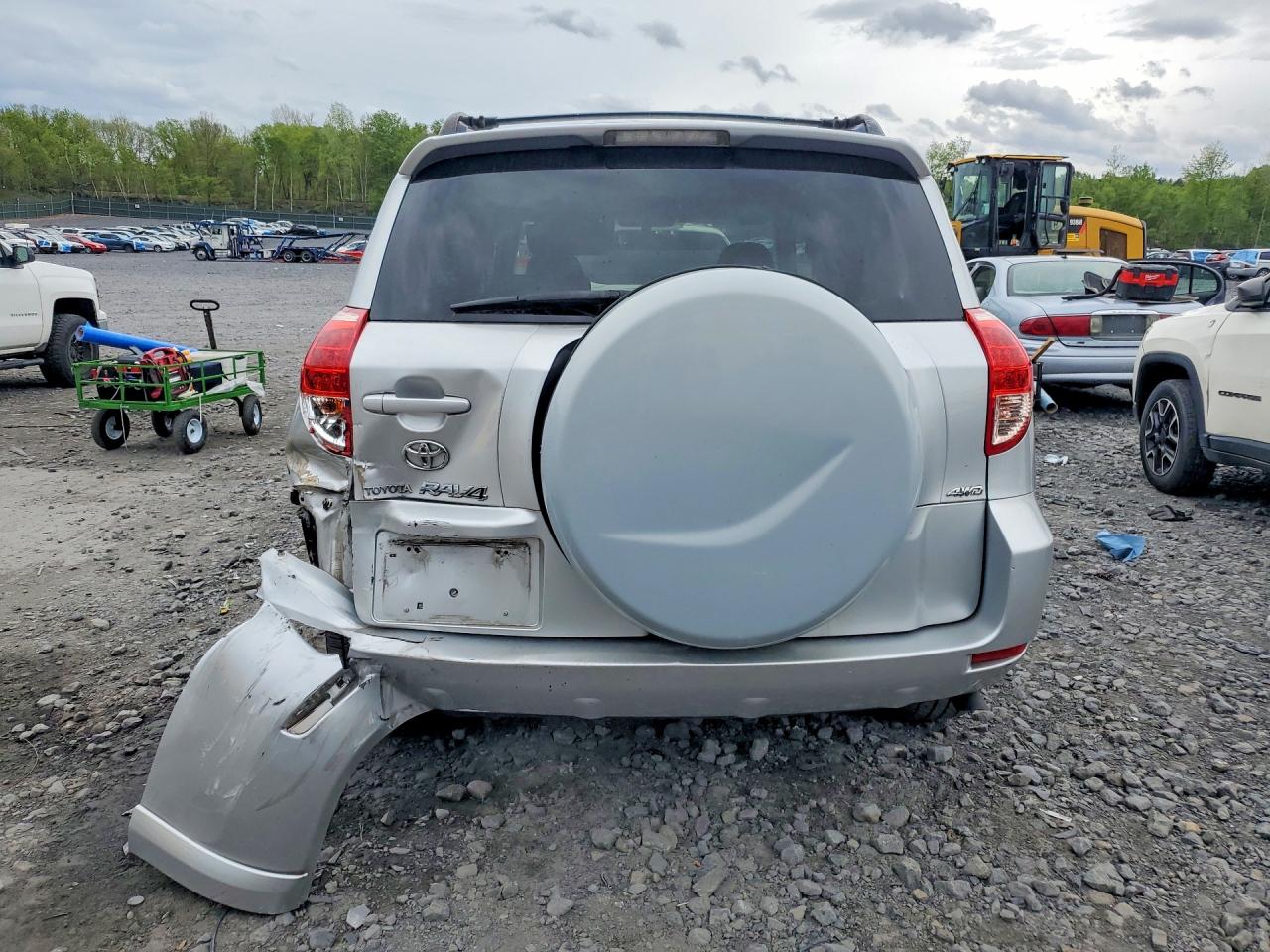 2007 Toyota Rav4 Sport Серебряный vin: JTMBK32VX76016436