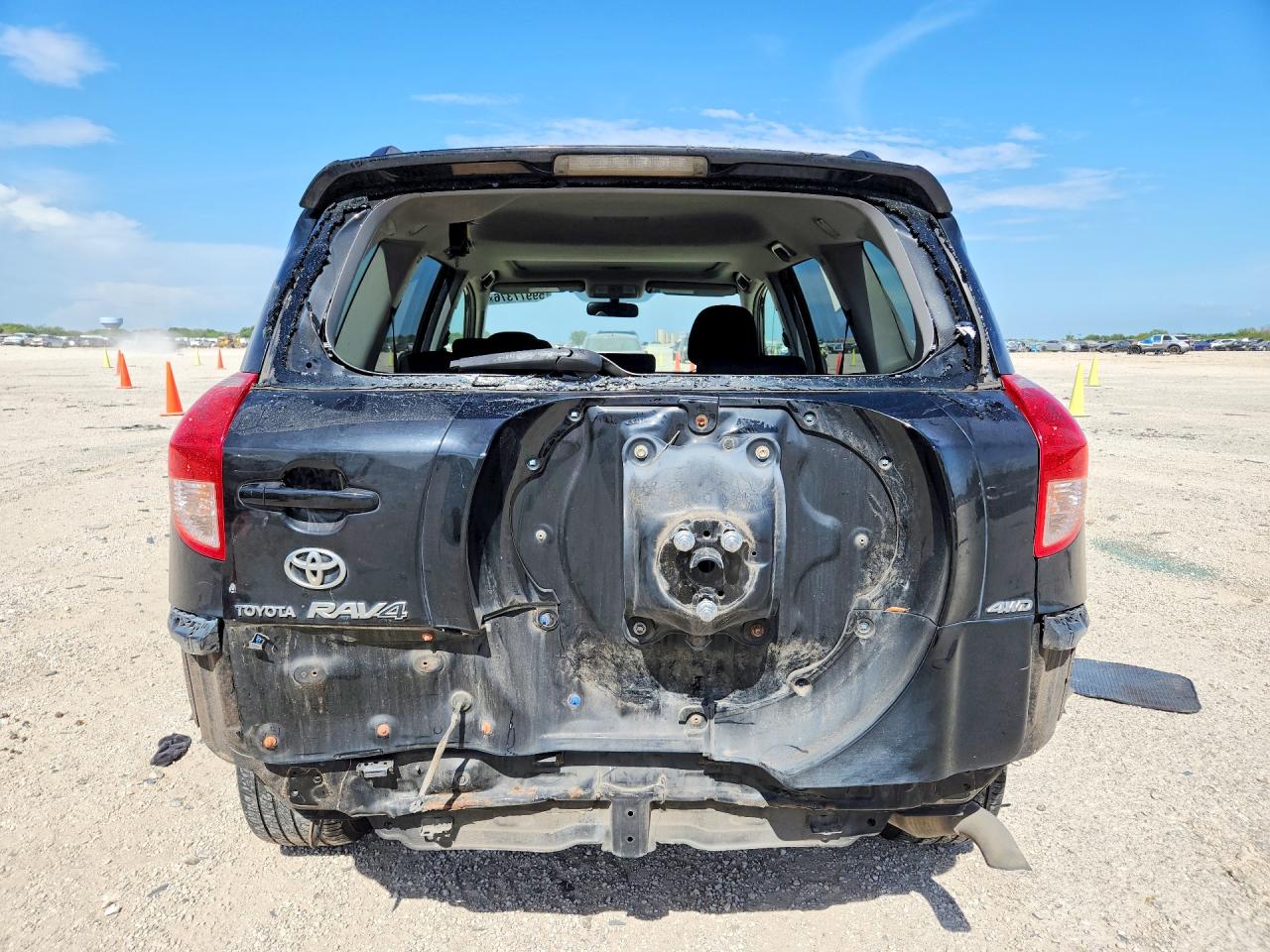 2008 Toyota Rav4 Sport Black vin: JTMBK32VX85067958