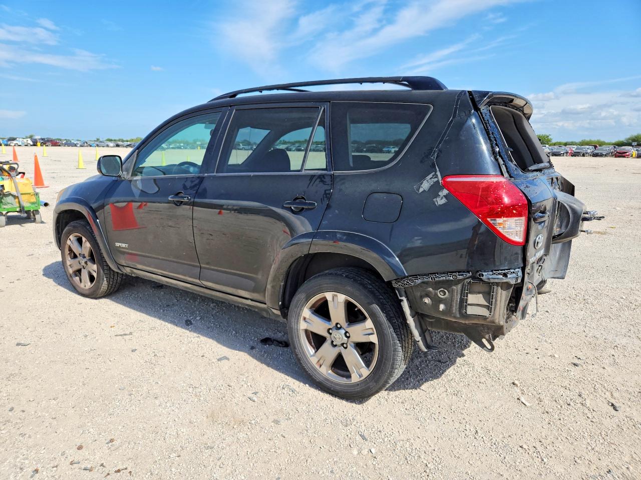 2008 Toyota Rav4 Sport Black vin: JTMBK32VX85067958