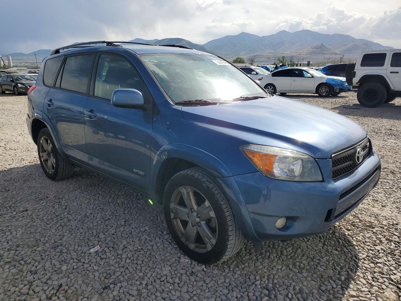 2008 Toyota Rav4 Sport Blue vin: JTMBK32VX86036915