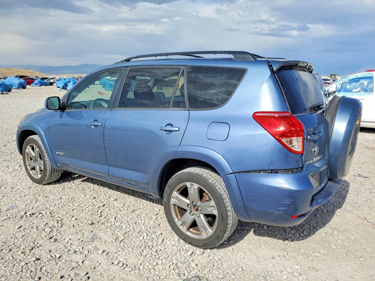 2008 Toyota Rav4 Sport Blue vin: JTMBK32VX86036915