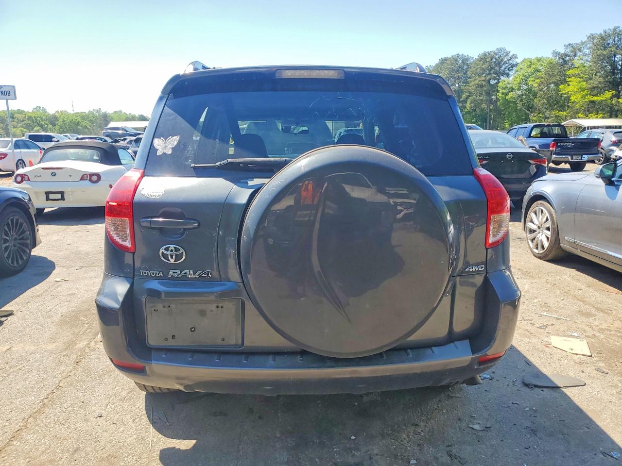 2008 Toyota Rav4 Sport Gray vin: JTMBK32VX86039507