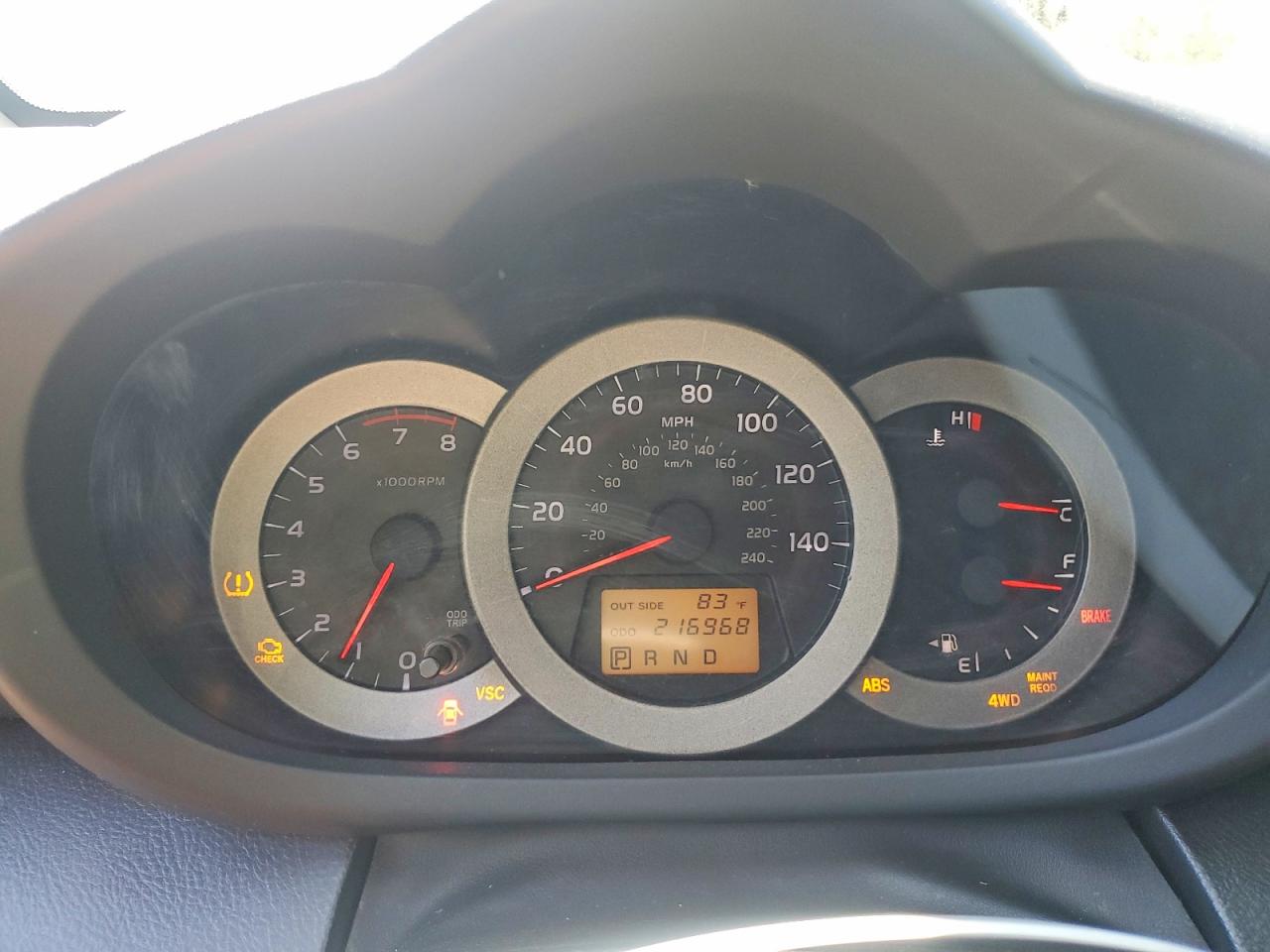 2008 Toyota Rav4 Sport Gray vin: JTMBK32VX86039507