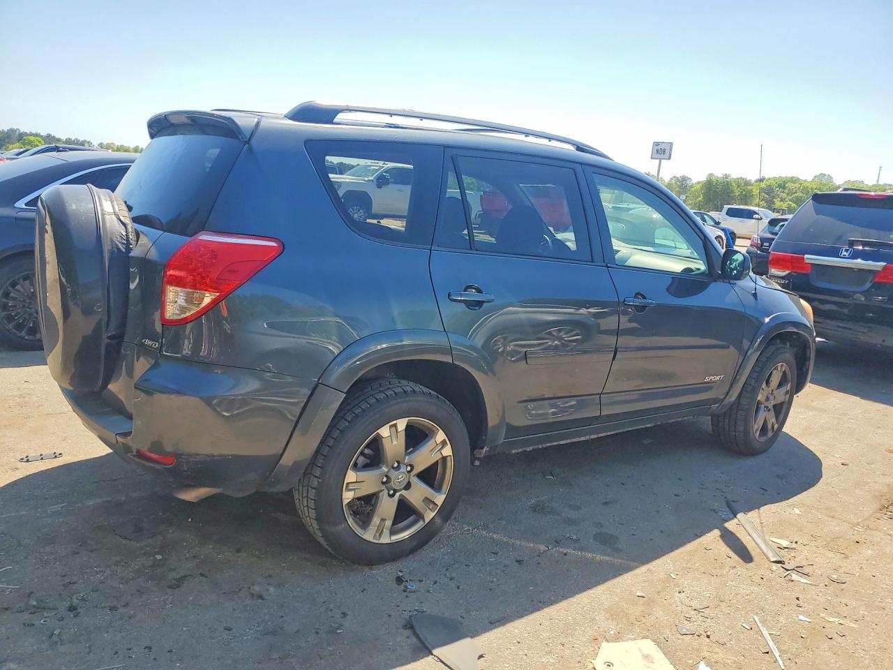 2008 Toyota Rav4 Sport Gray vin: JTMBK32VX86039507